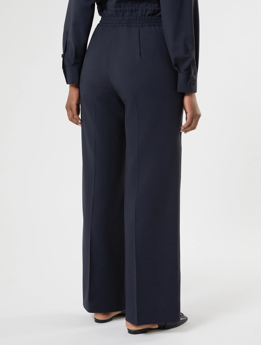 Marina Rinaldi Natural stretch wool trousers