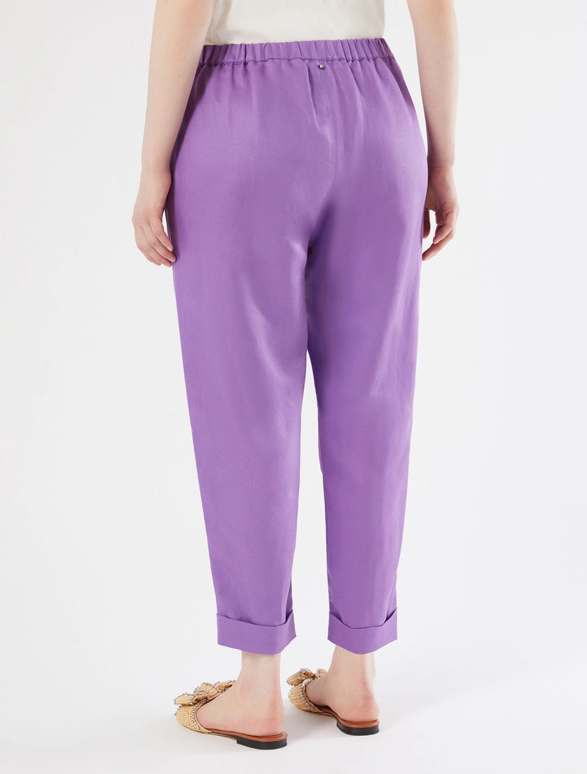 Marina Rinaldi Linen twill joggers
