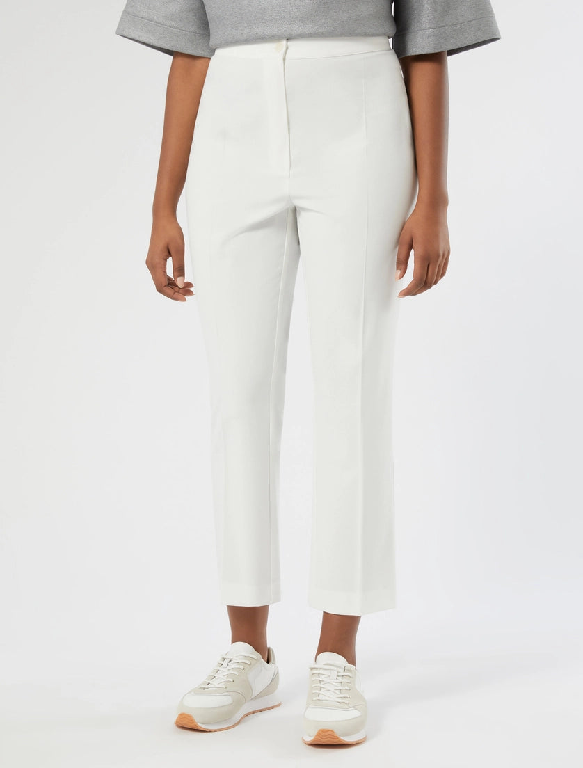 Marina Rinaldi Stretch viscose-blend trousers