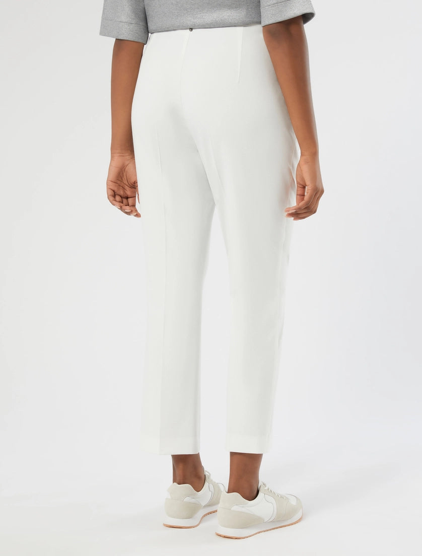 Marina Rinaldi Stretch viscose-blend trousers