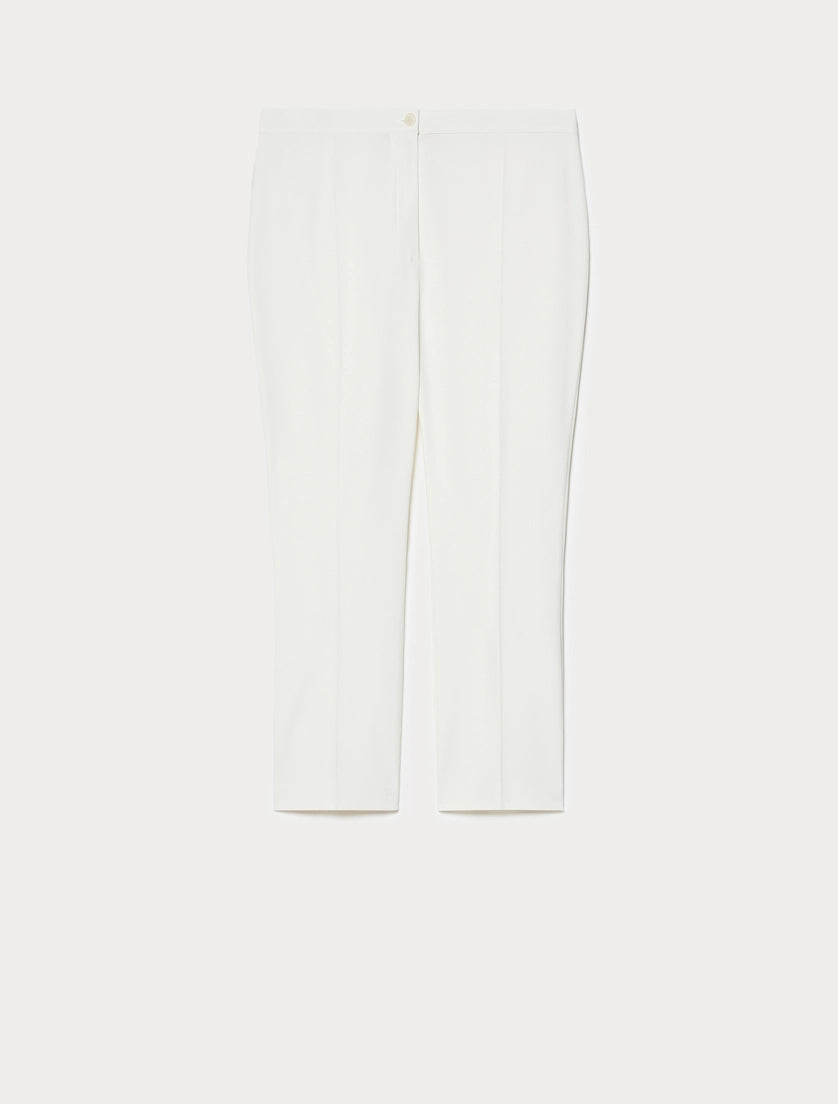 Marina Rinaldi Stretch viscose-blend trousers