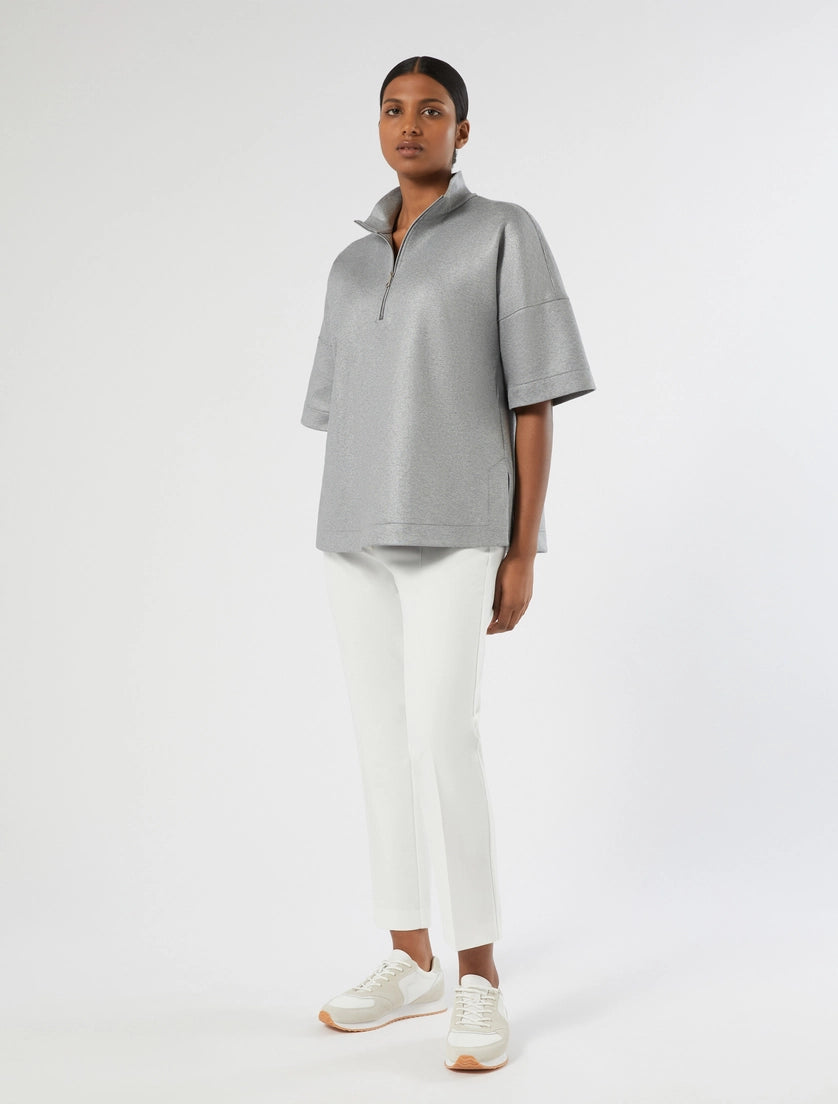 Marina Rinaldi Stretch viscose-blend trousers