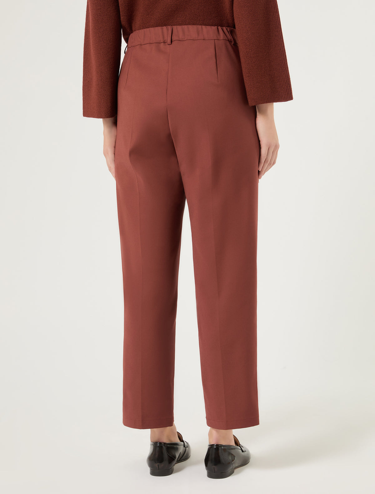 Marina Rinaldi Cotton and Nylon Trousers