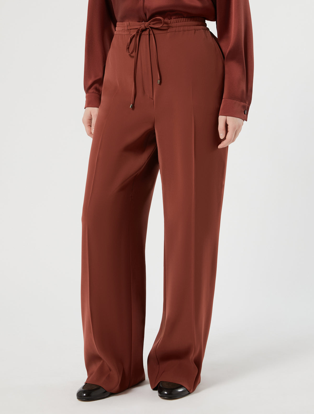 Marina Rinaldi Wide-Fit Twill Trousers