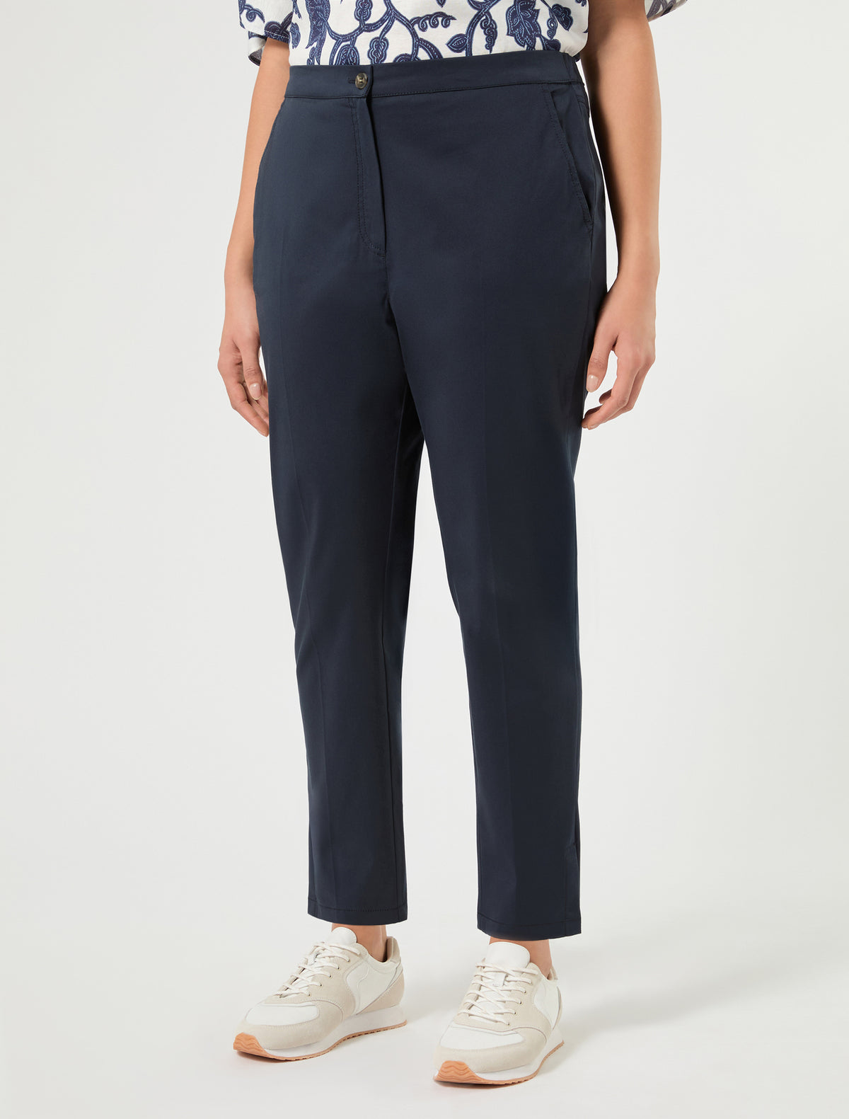 Marina Rinaldi Slim Gabardine Trousers