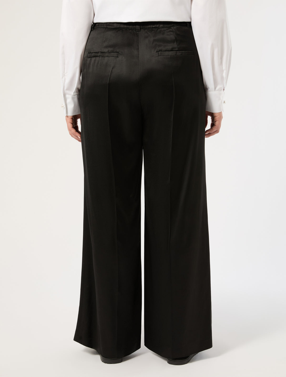 Marina Rinaldi Wide Satin Trousers