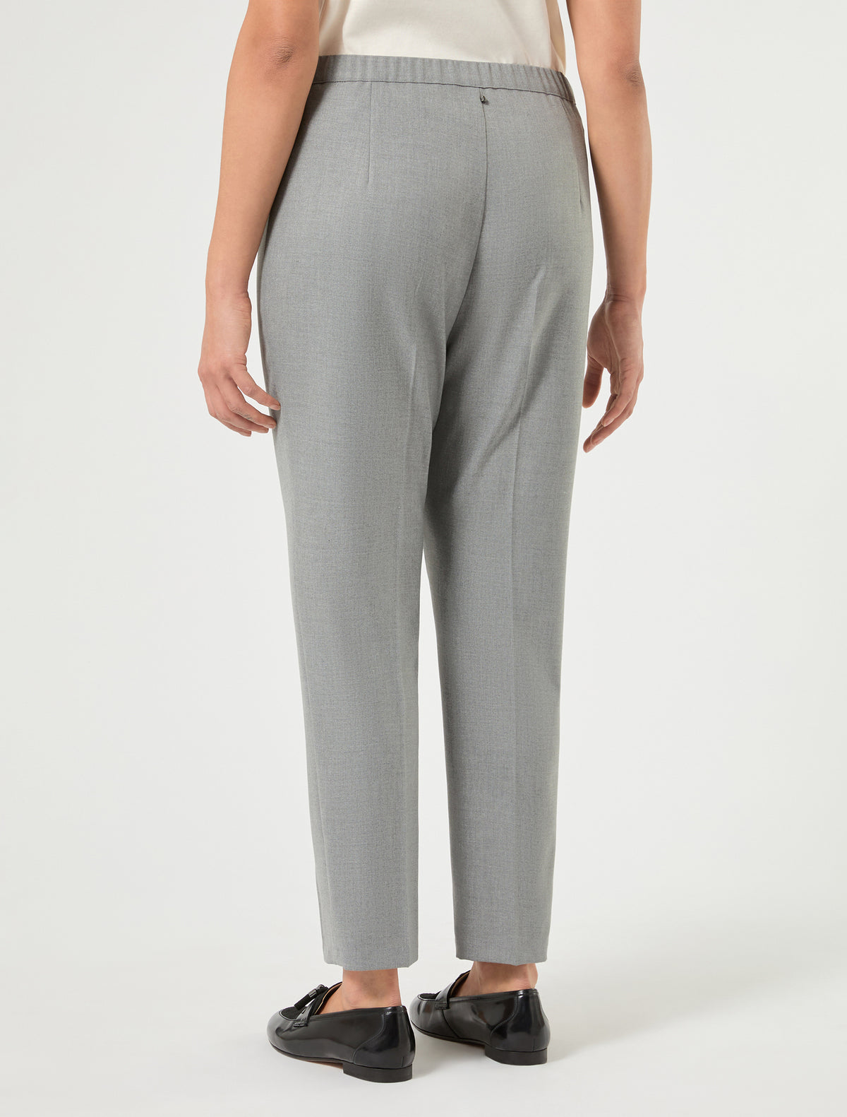 Marina Rinaldi Slim-Fit Stretch Twill Trousers