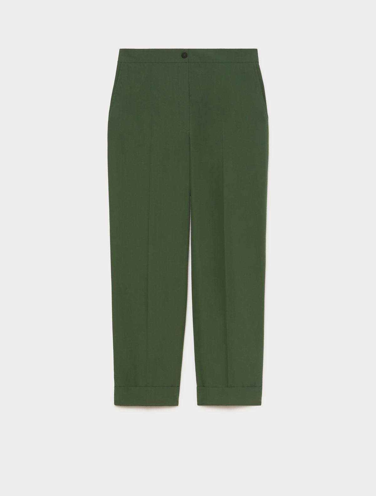 Marina Rinaldi Cotton Canvas Trousers