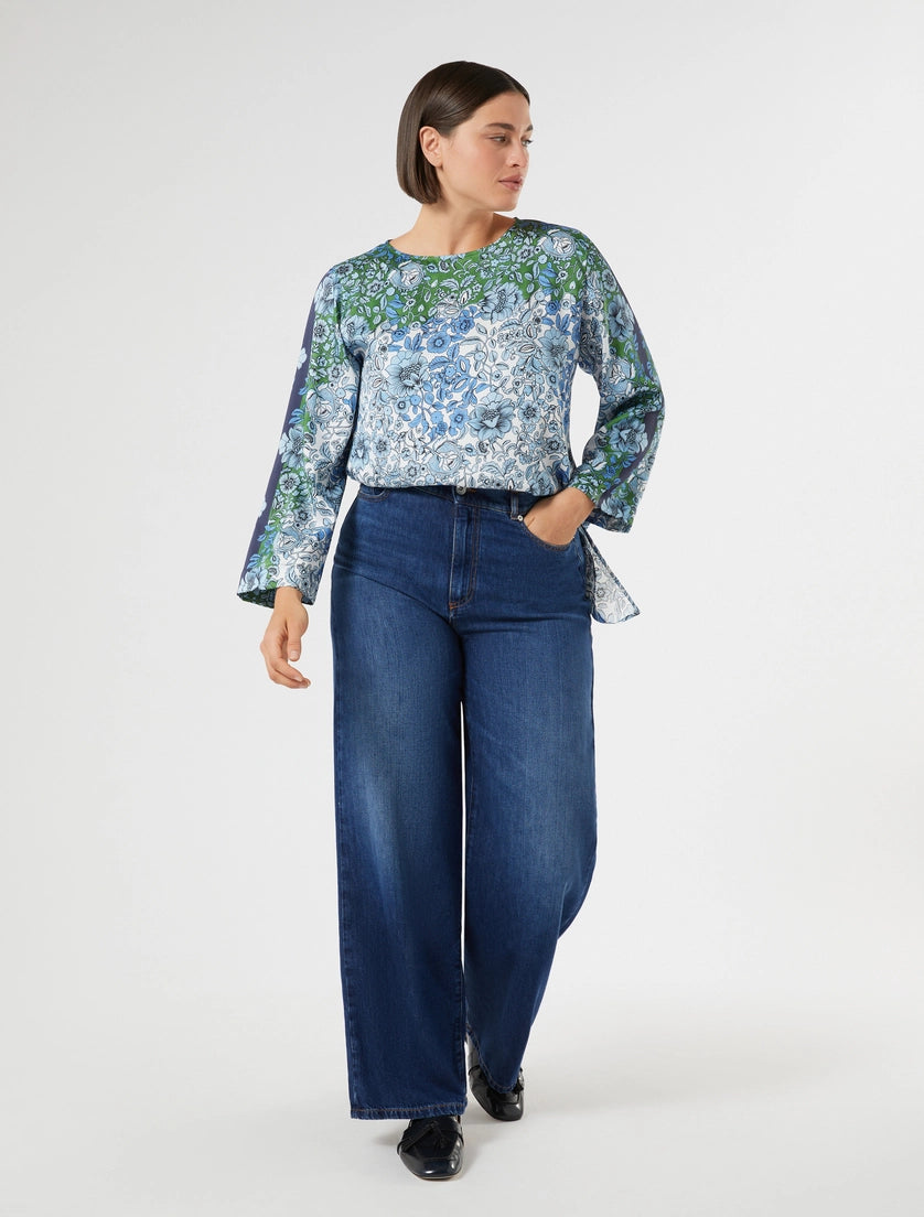Marina Rinaldi Indigo denim jeans