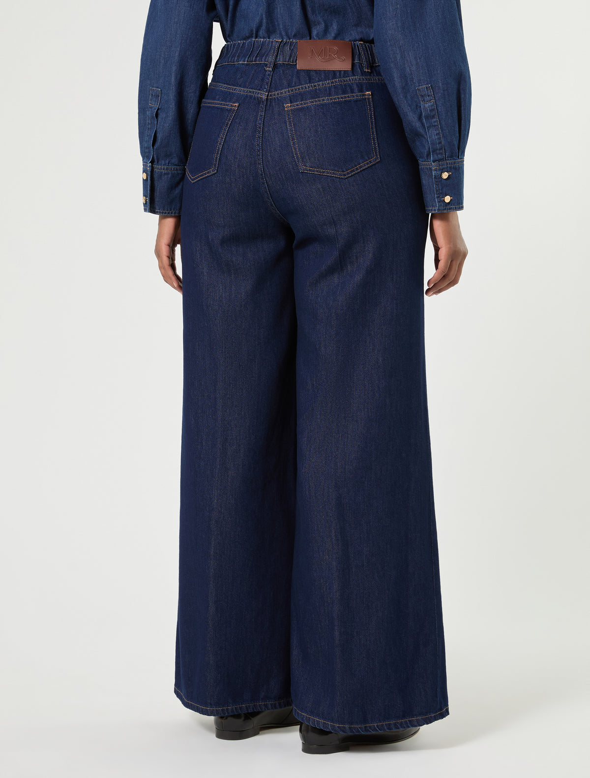 Marina Rinaldi Wide-Fit Indigo Denim Jeans