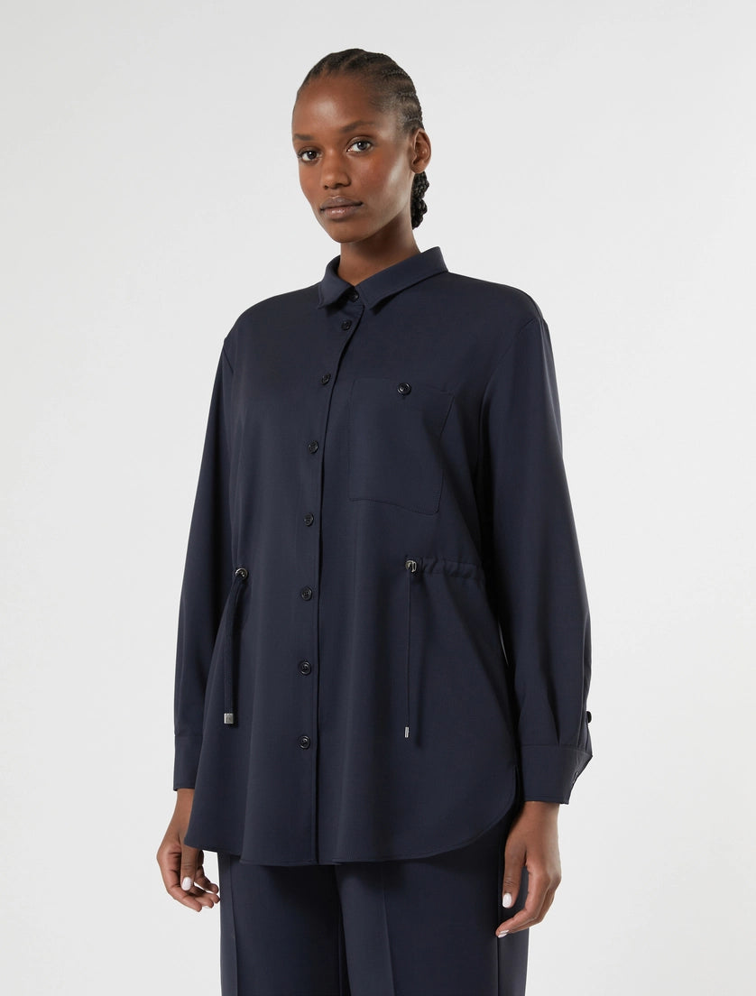 Marina Rinaldi Natural stretch wool tunic