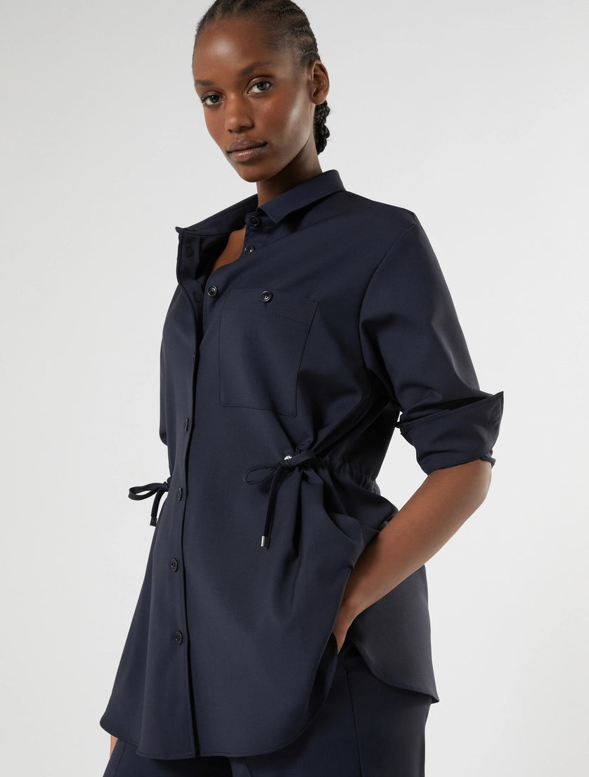 Marina Rinaldi Natural stretch wool tunic