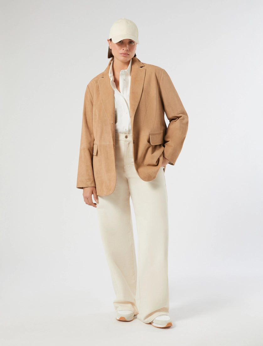 Marina Rinaldi Embroidered poplin shirt