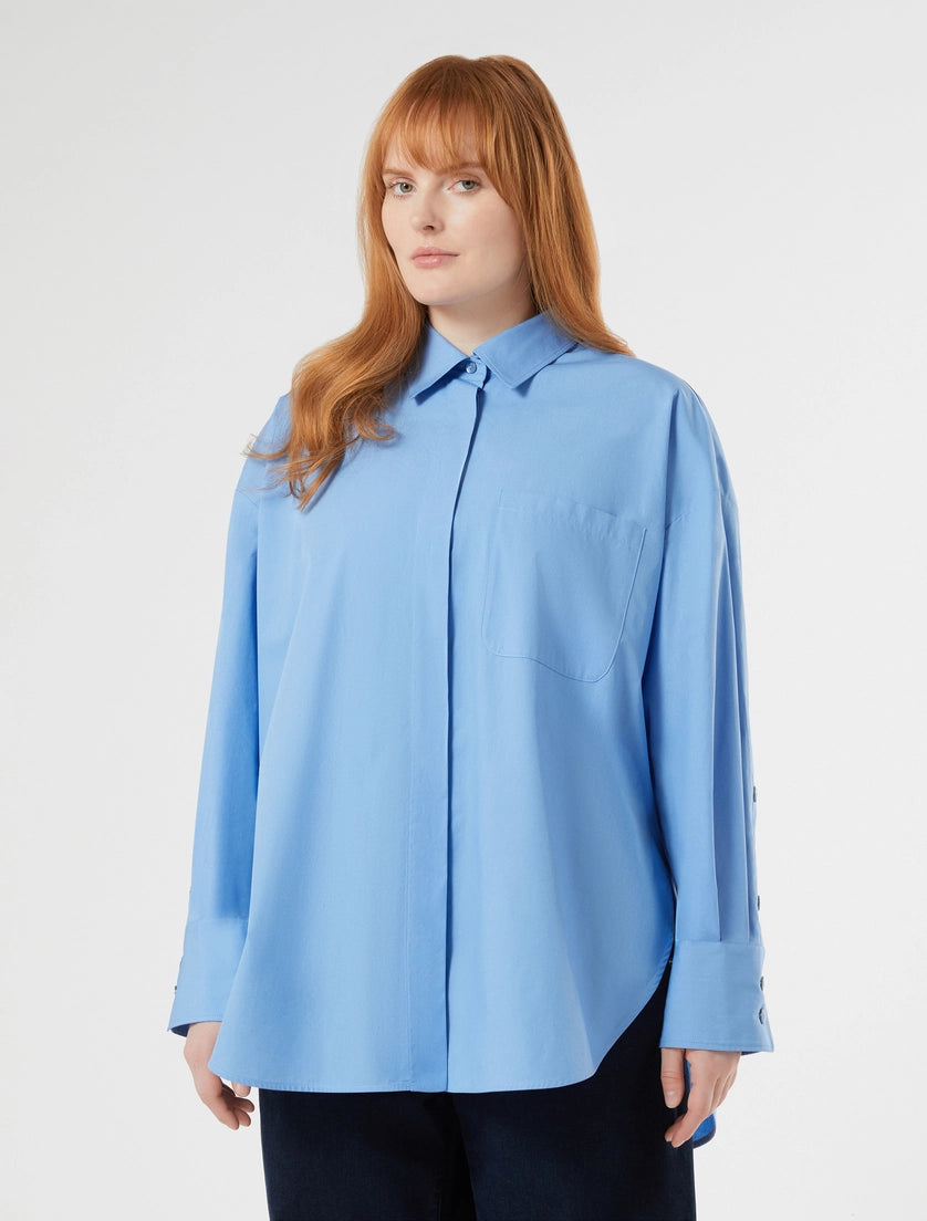 Marina Rinaldi Cotton poplin shirt