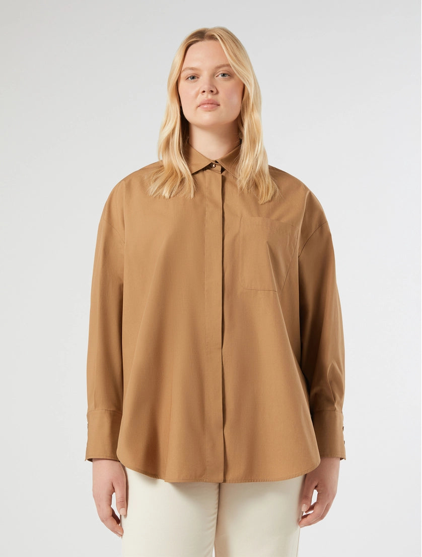 Marina Rinaldi Cotton poplin shirt