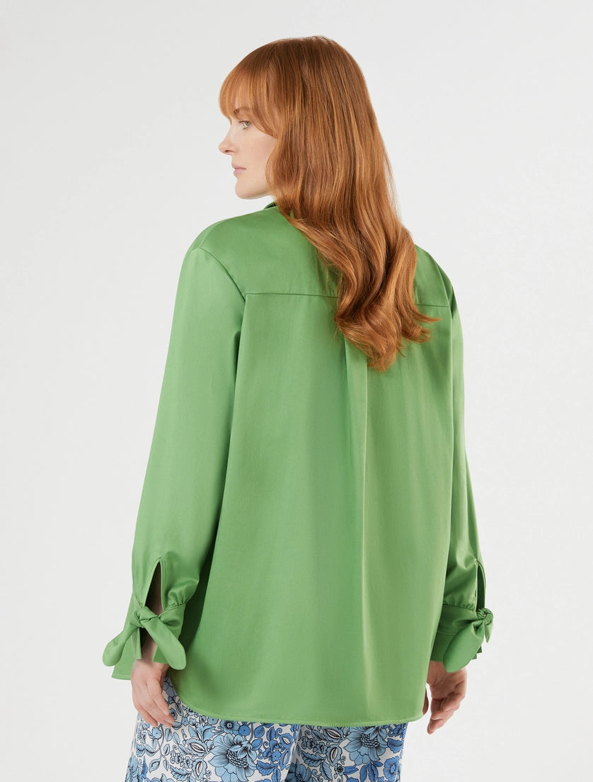 Marina Rinaldi Cotton sateen shirt