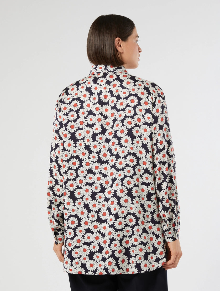 Marina Rinaldi Printed twill shirt