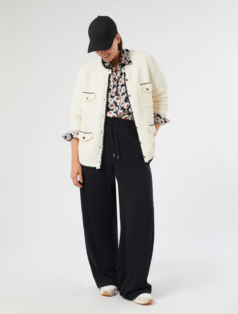 Marina Rinaldi Printed twill shirt