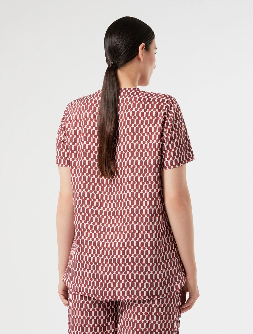 Marina Rinaldi Viscose print blouse