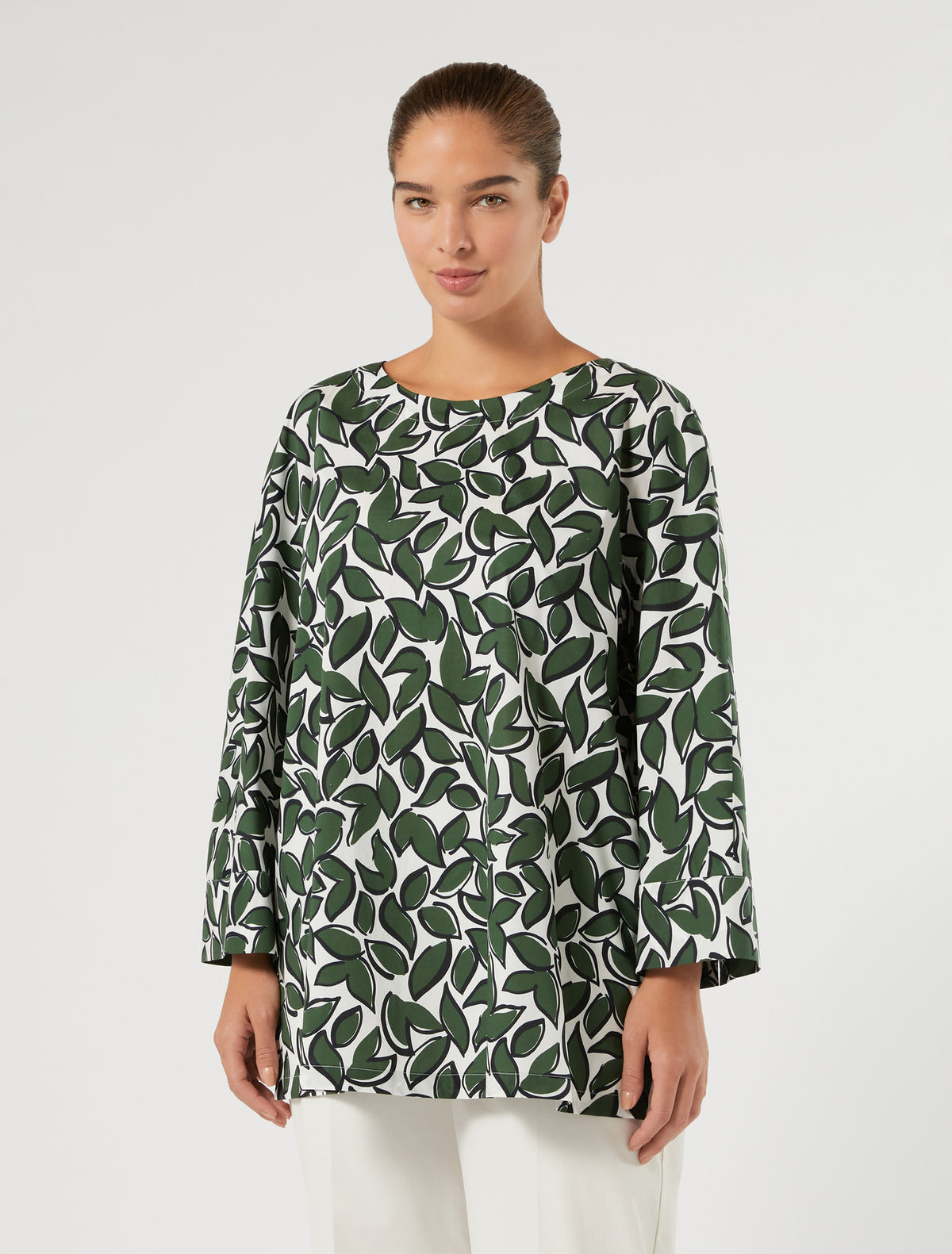 Marina Rinaldi Cotton Poplin Shirt