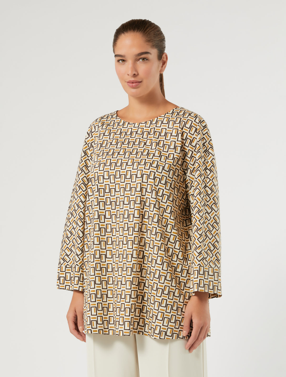 Marina Rinaldi Cotton Poplin Shirt