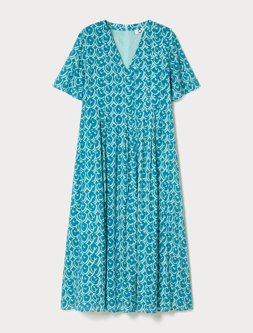 Marina Rinaldi Long poplin dress