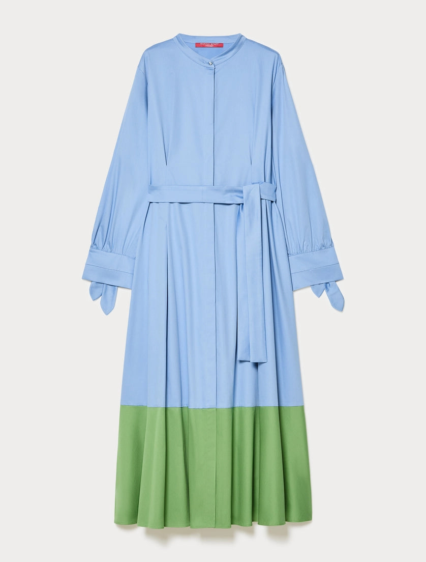 Marina Rinaldi Cotton sateen shirt dress