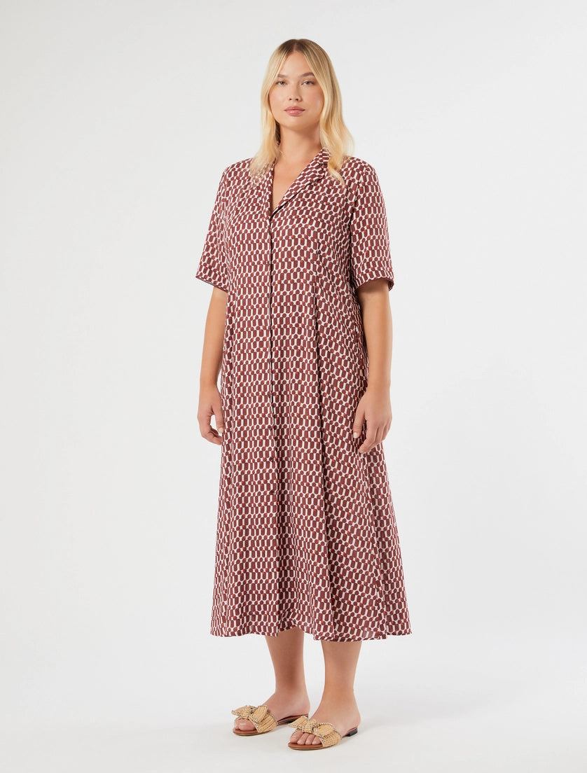 Marina Rinaldi Viscose shirt dress