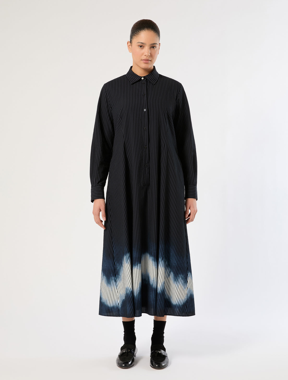 Marina Rinaldi Cotton Poplin Dress