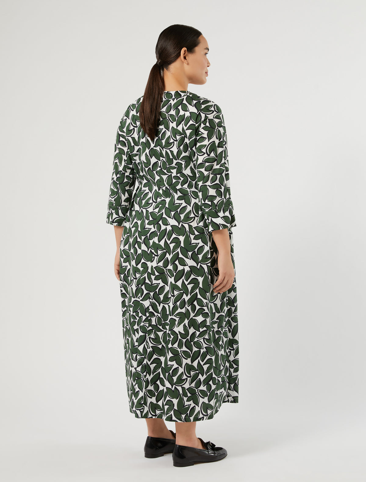 Marina Rinaldi Cotton Poplin Dress