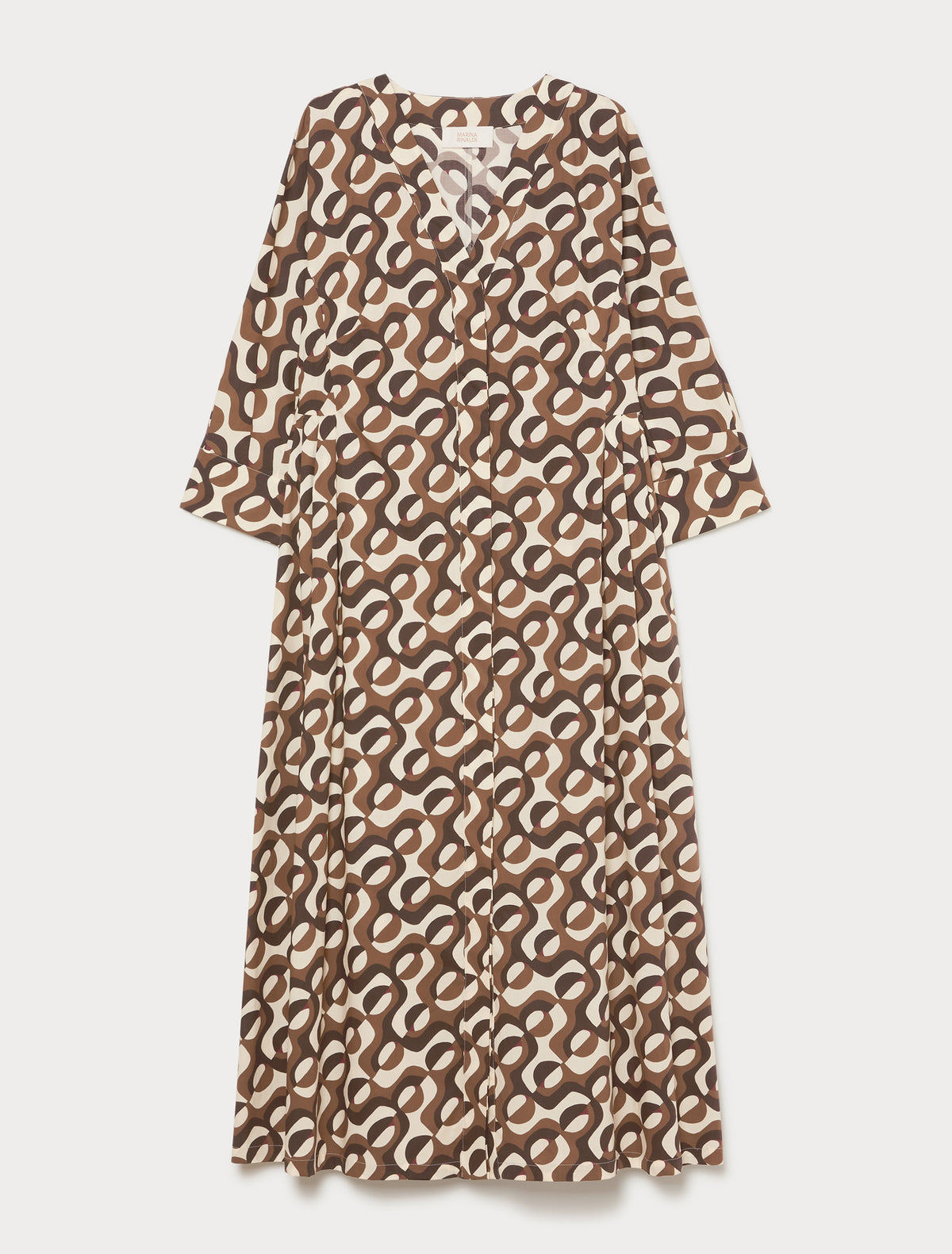 Marina Rinaldi Cotton Poplin Dress
