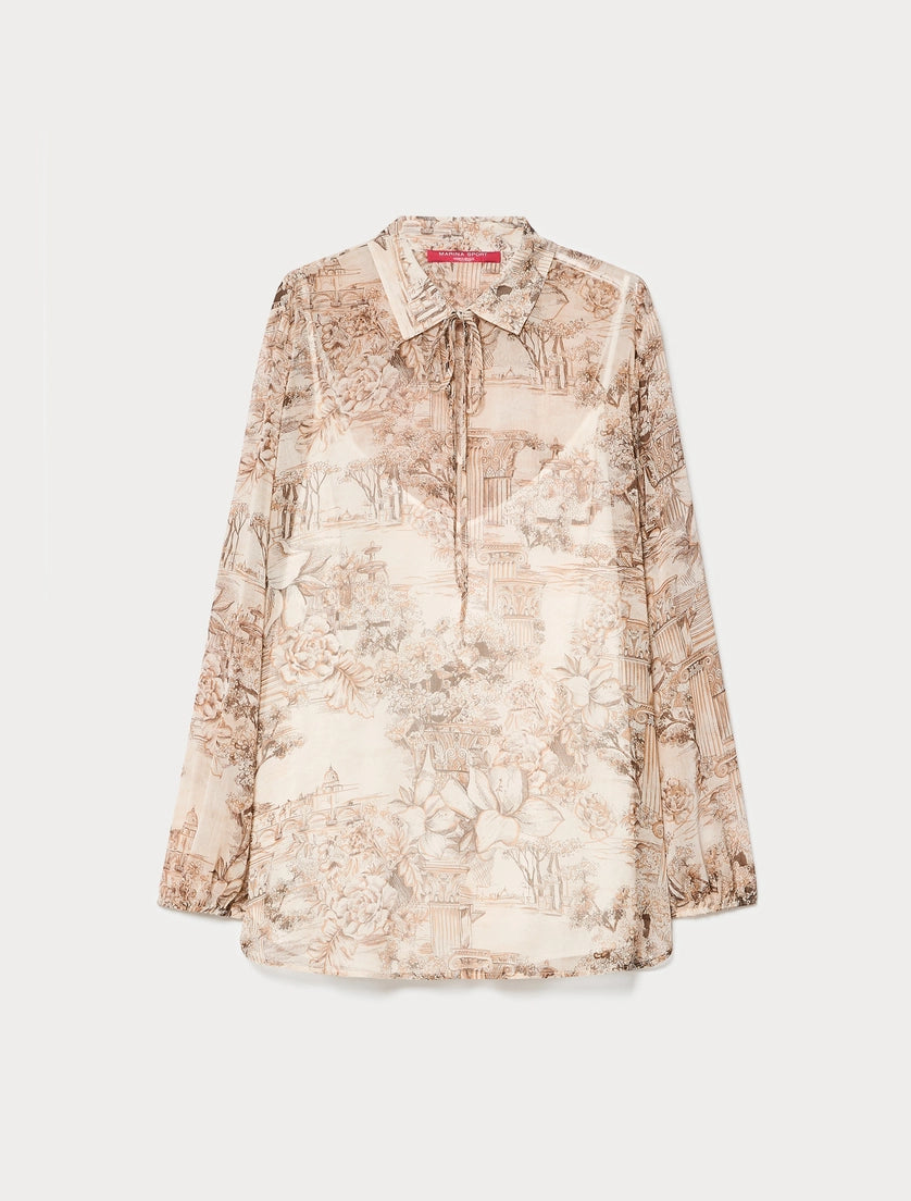 Marina Rinaldi Printed georgette blouse