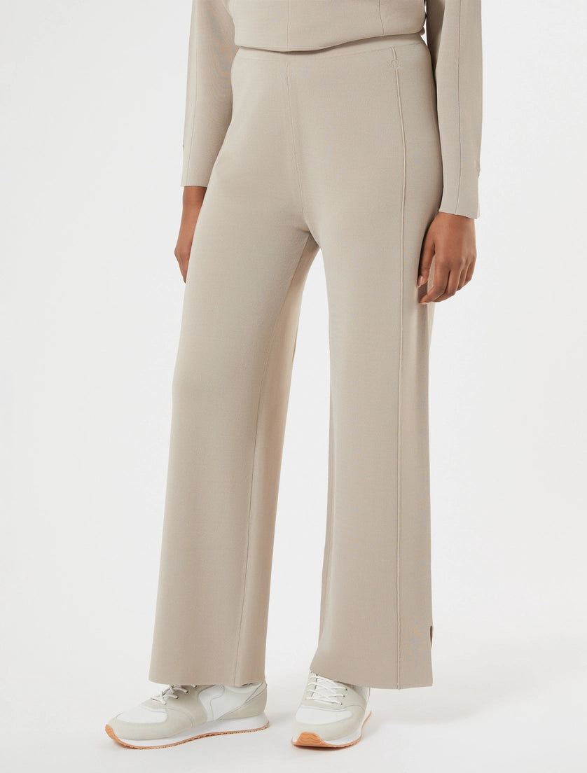 Marina Rinaldi Viscose knit trousers