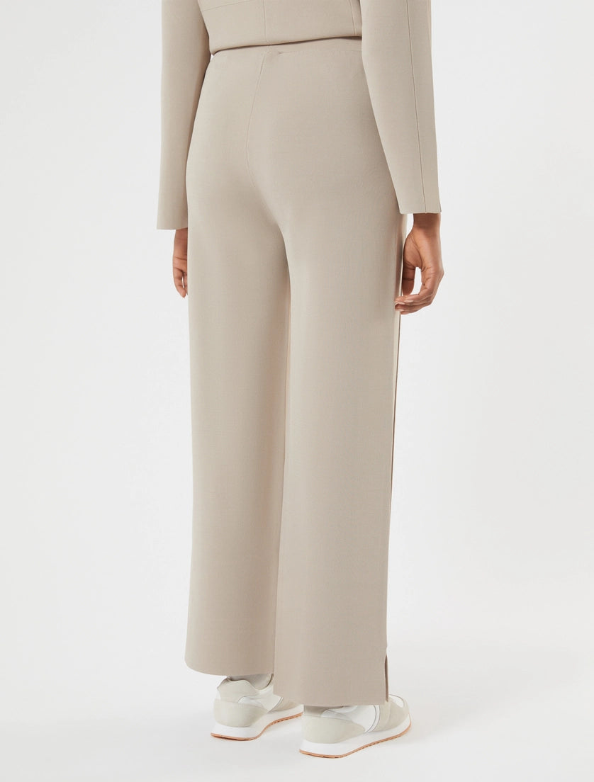 Marina Rinaldi Viscose knit trousers