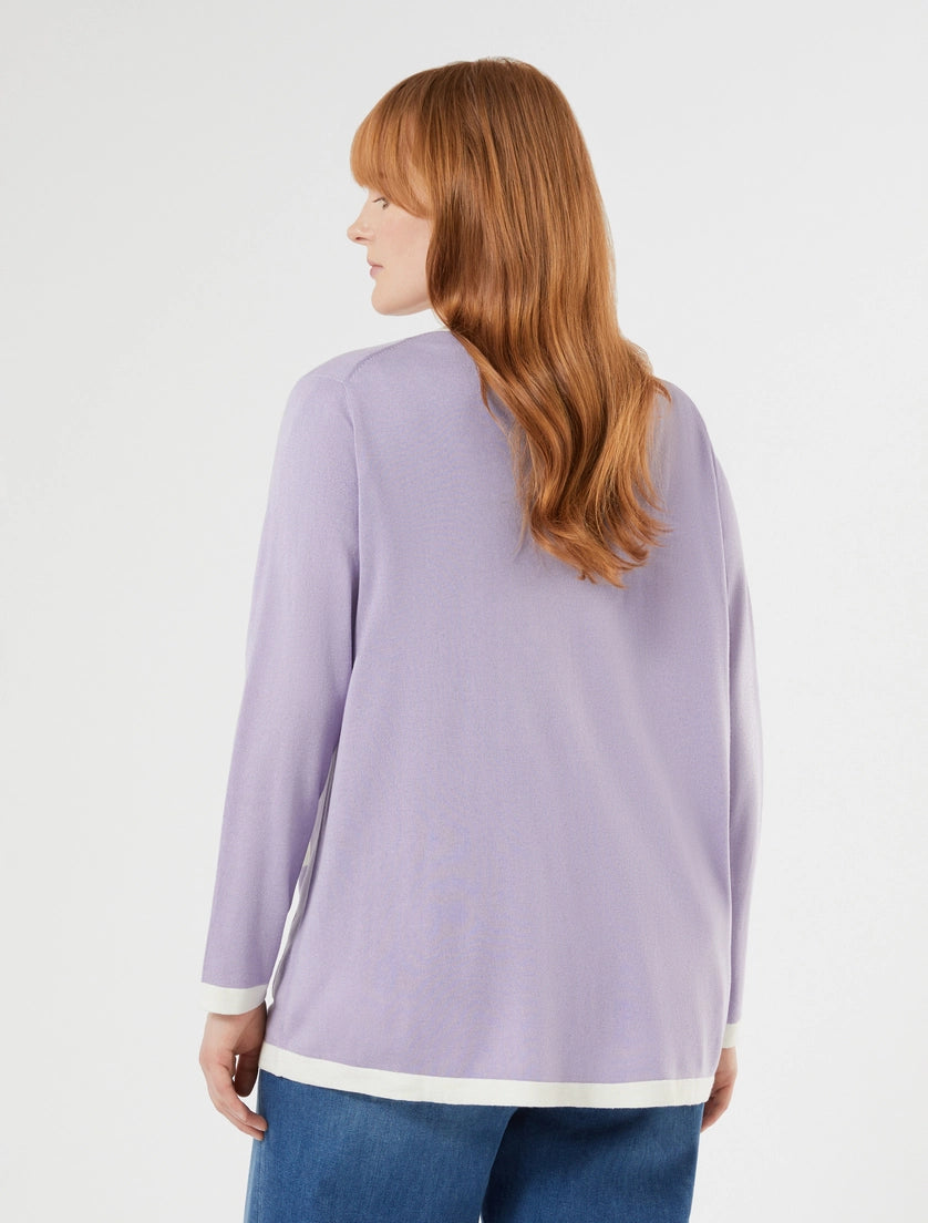 Marina Rinaldi Silk and cashmere cardigan
