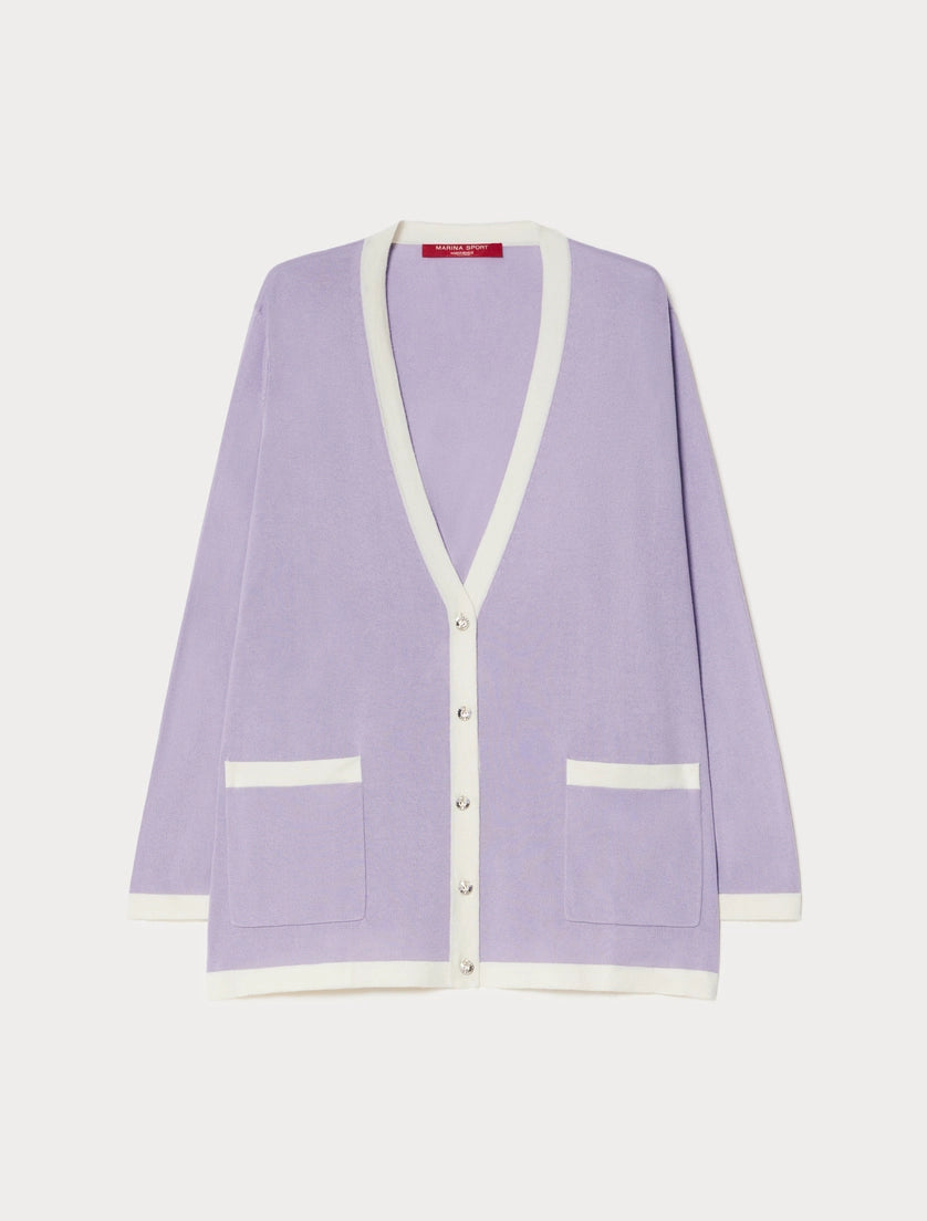 Marina Rinaldi Silk and cashmere cardigan