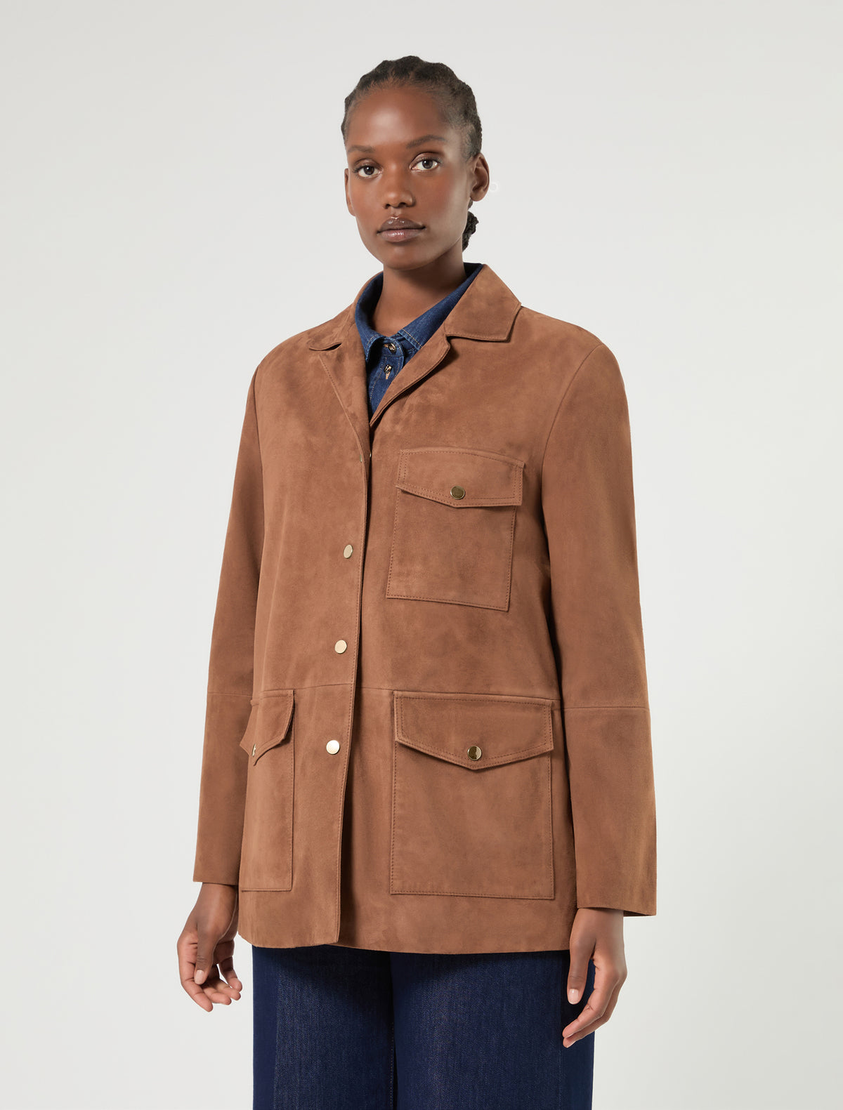 Marina Rinaldi Suede Jacket