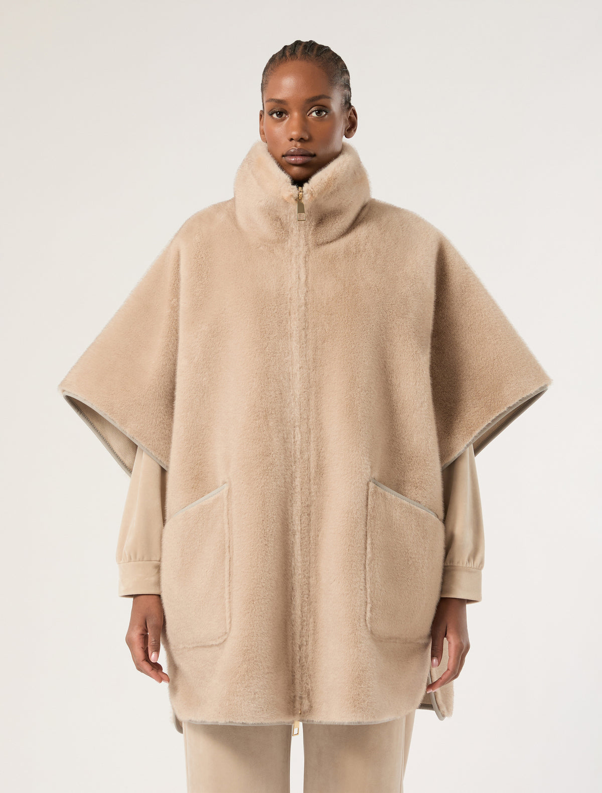 Marina Rinaldi Reversible Cape Jacket