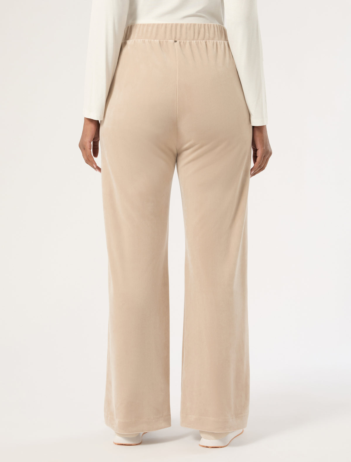 Marina Rinaldi Chenille Wide-Leg Trousers