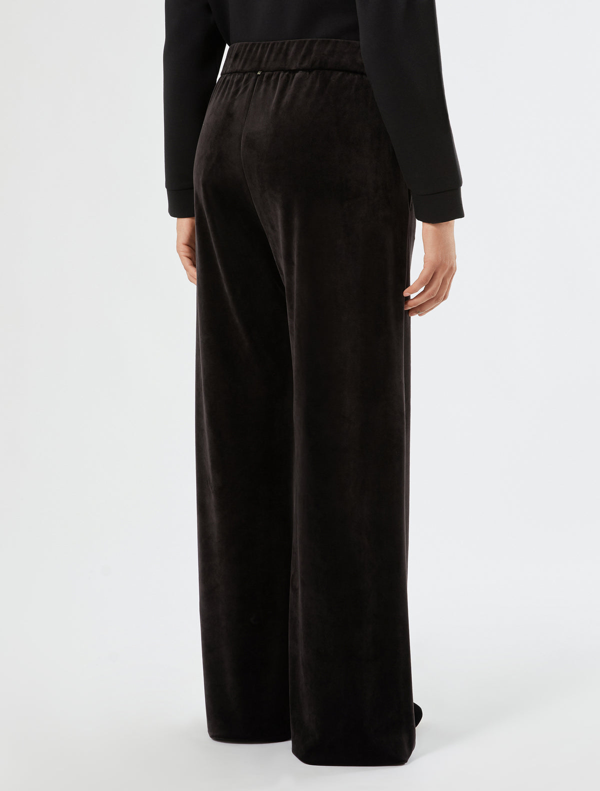 Marina Rinaldi Chenille Wide-Leg Trousers