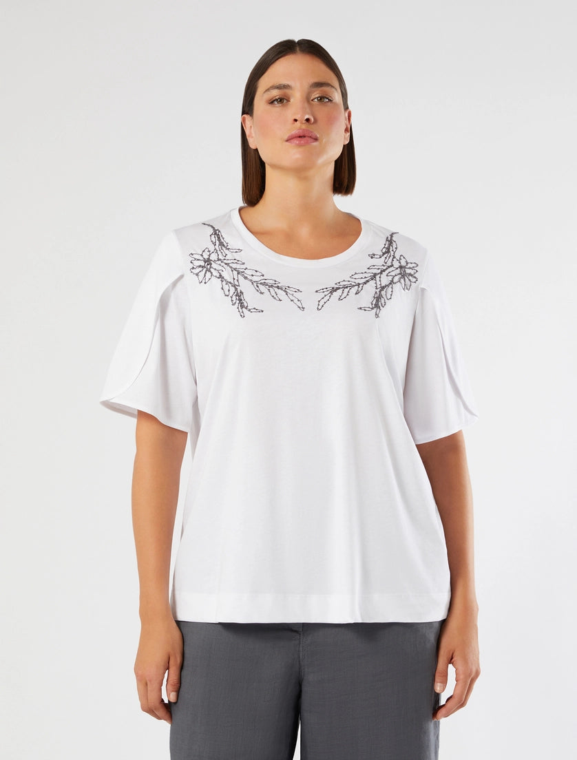 Marina Rinaldi Cotton jersey T-shirt