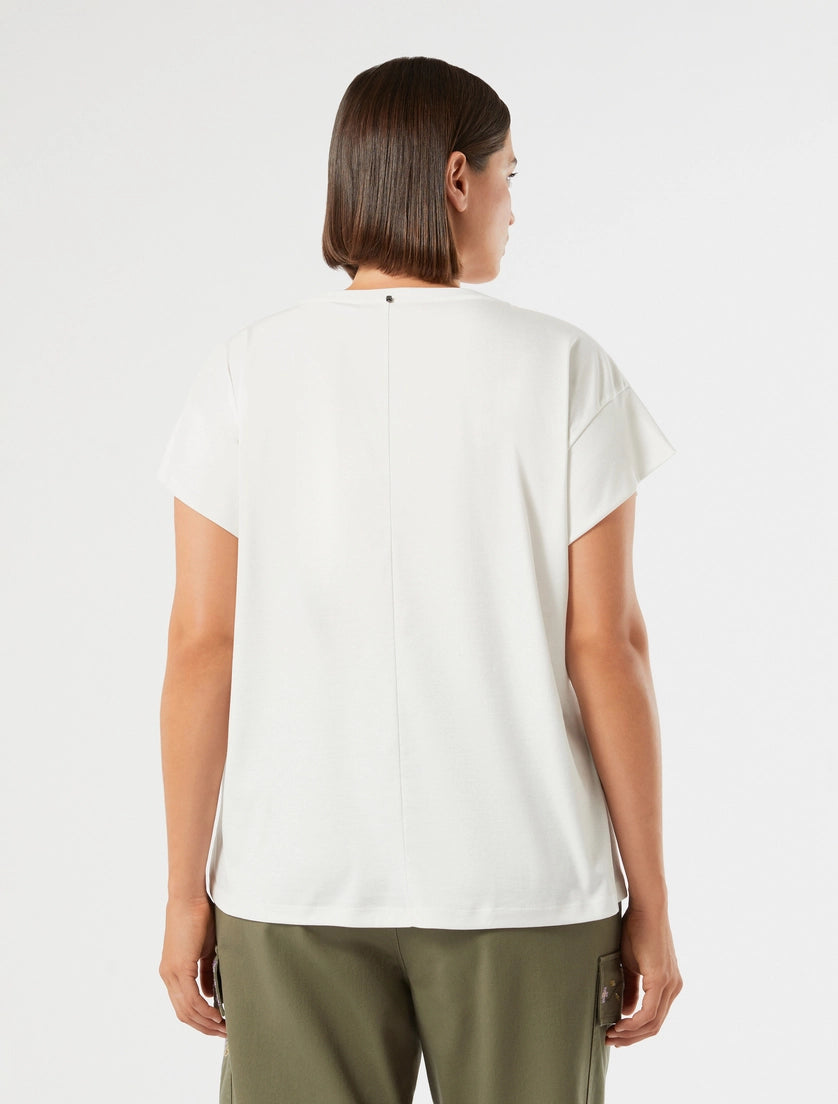 Marina Rinaldi Cotton jersey T-shirt