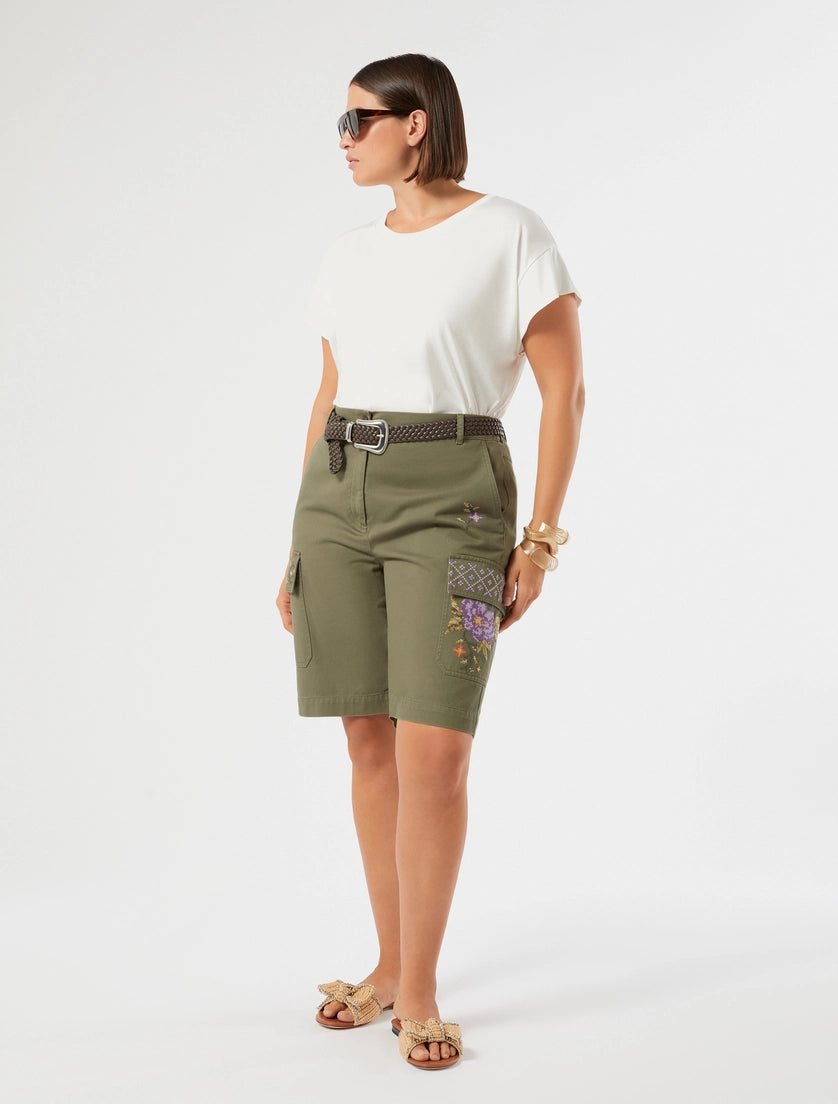 Marina Rinaldi Cotton jersey T-shirt