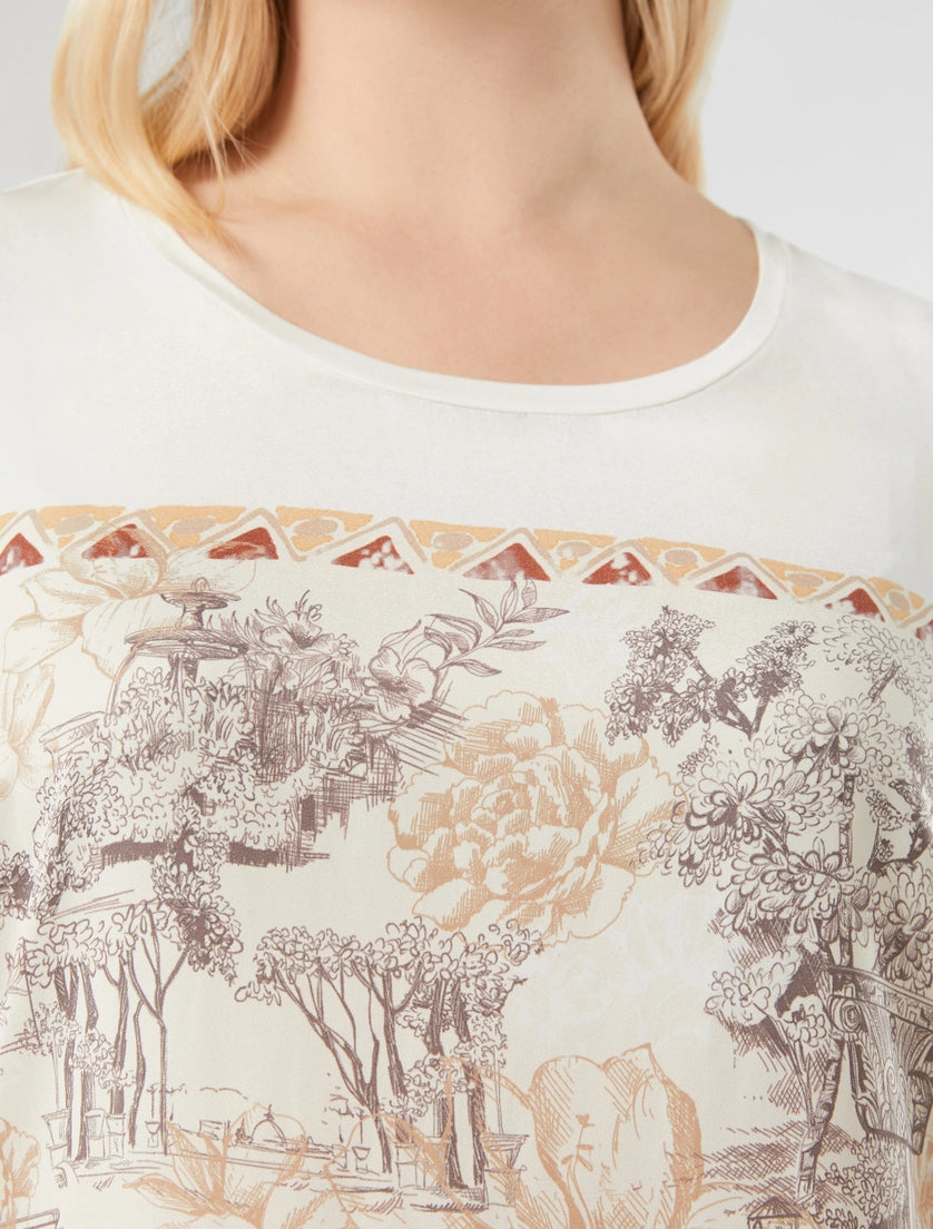 Marina Rinaldi Viscose jersey T-shirt