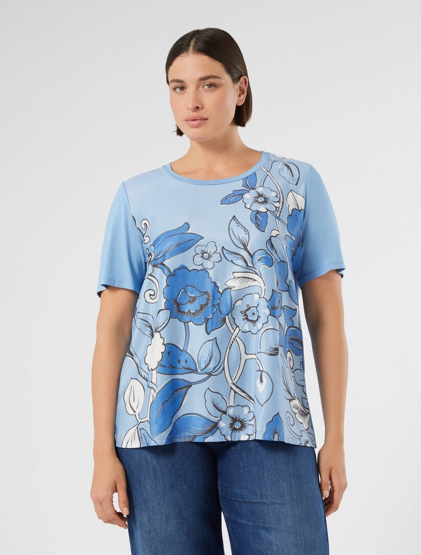 Marina Rinaldi Viscose jersey T-shirt