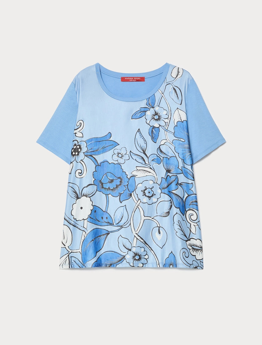 Marina Rinaldi Viscose jersey T-shirt