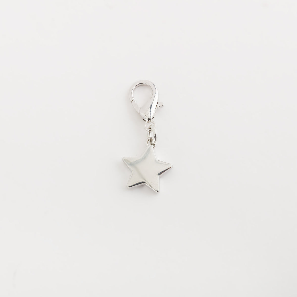 Carpisa Carpisa Star-shaped Charm Rose Gold Plated Initial Pendant with Lobster Clasp