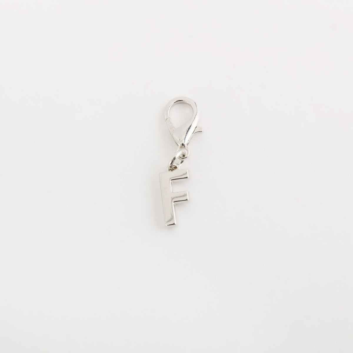 Carpisa Carpisa Letter F Charm Rose Gold Plated Initial Pendant with Lobster Clasp