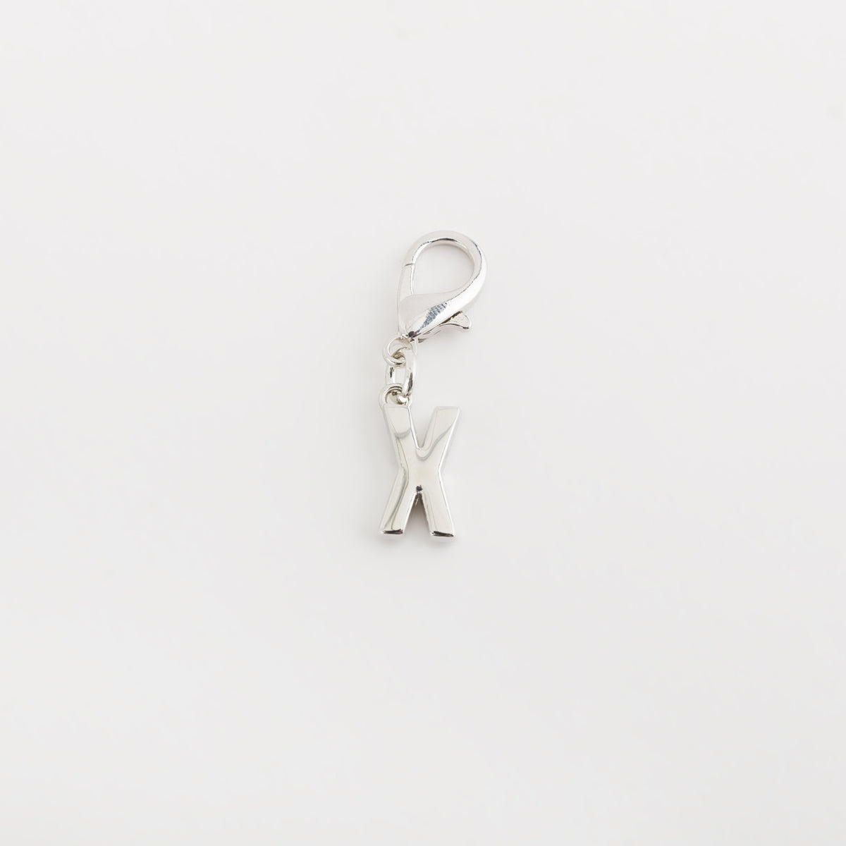 Carpisa Carpisa Letter X Charm Rose Gold Plated Initial Pendant with Lobster Clasp