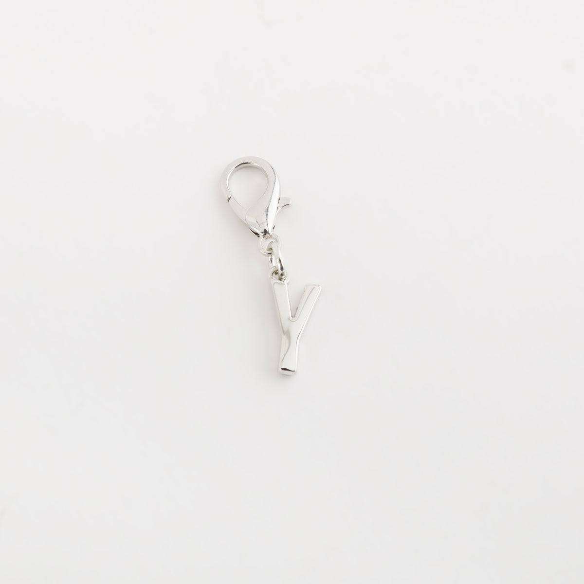 Carpisa Carpisa Letter Y Charm Rose Gold Plated Initial Pendant with Lobster Clasp
